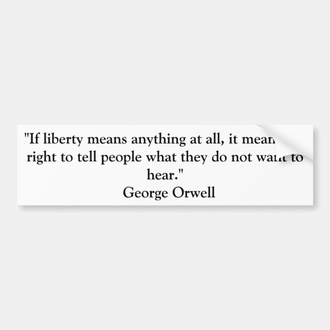 ORWELL BILDEKAL (Framsidan)