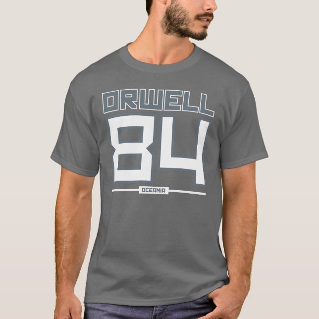 Orwell T skjorta T-shirt (Framsida)