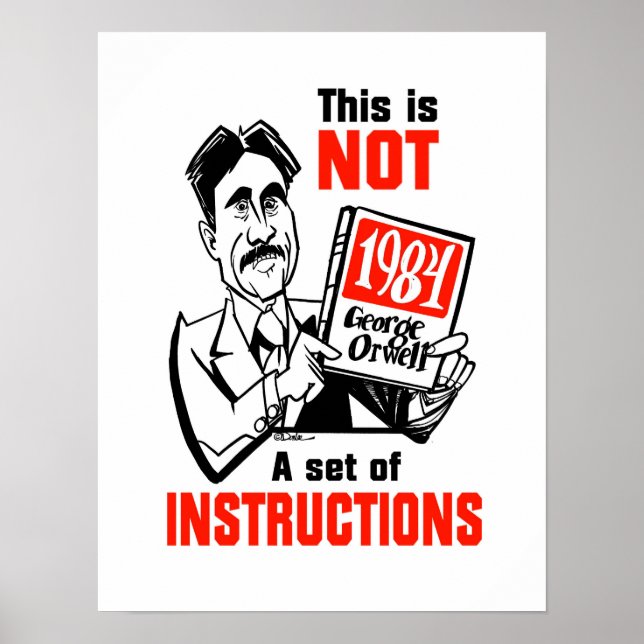 Orwellian affisch (Framsidan)