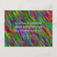 Orwellian Truth-vykort