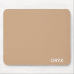 Oryx brunbeige färg namn musmatta<br><div class="desc">Oryx brunbeige färg namn</div>