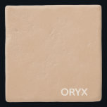 Oryx brunbeige färg namn stenunderlägg<br><div class="desc">Oryx brunbeige färg namn</div>