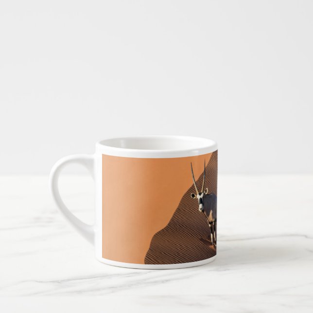 Oryx på kant, Namibia Espressomugg (Vänster)