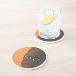 Oryx på kant, Namibia Underlägg