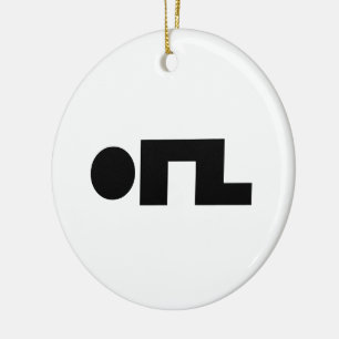 ORZ Emoticon Kaomoji Emoji Julgransprydnad Keramik