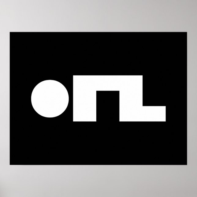 ORZ Emoticon Kaomoji Emoji Poster (Framsidan)