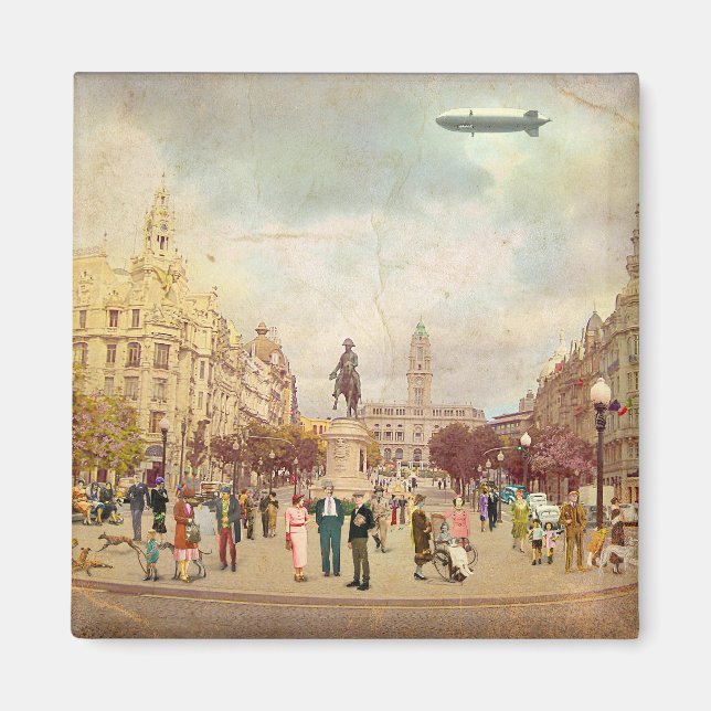 Os Aliados, Porto. 1935 Magnet (Framsidan)