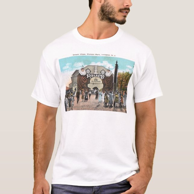 OS:en parkerar, Irvington som är ny - T-shirt (Framsida)