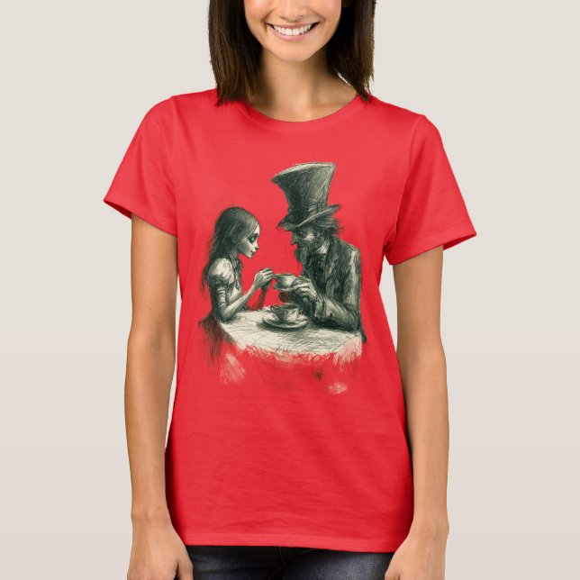 Os Melhores Planos São os que Não Fazem Sentido T Shirt (Framsida)