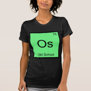 Os - Old school-kemi-Inslag-symbol T-Shirt