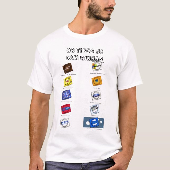 Os tipos de camisinhas tröja (Framsida)
