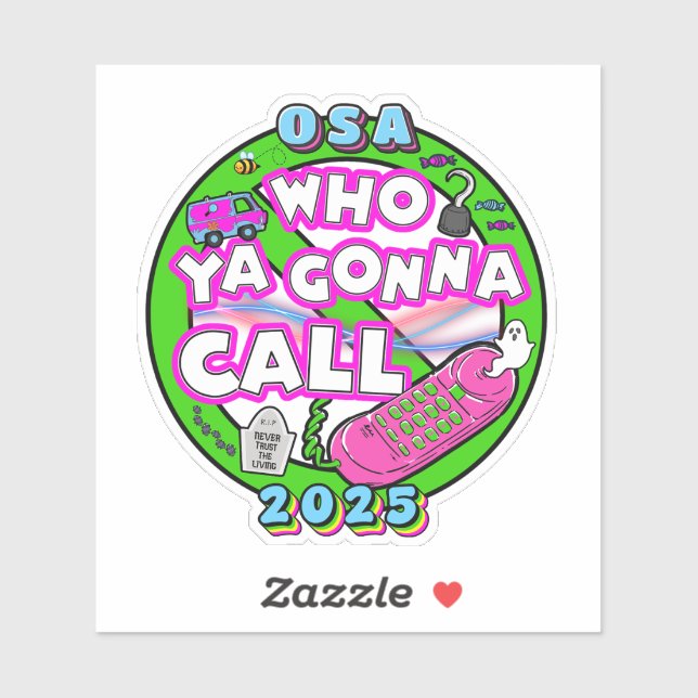 OSA 2025 Logotyp Sticker Klistermärken (Ark)