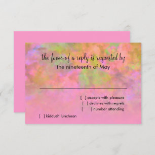 OSA Abstrakt design i Rosa