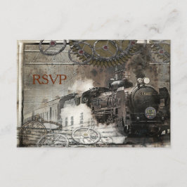Osa av ångmotor, Steampunk Kort
