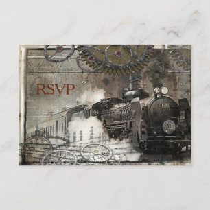 Osa av ångmotor, Steampunk Kort