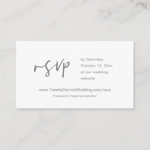 Osa av inbjudningsserver, Bröllop-webbplatskort Tilläggskort