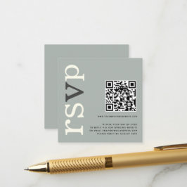 Osa av QR-kodsedel i Elfenbenskusten Bröllop Onlin Tilläggskort