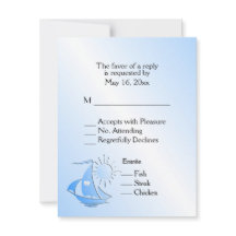 Osa av segelbåtens teater med Menu Choice Entree