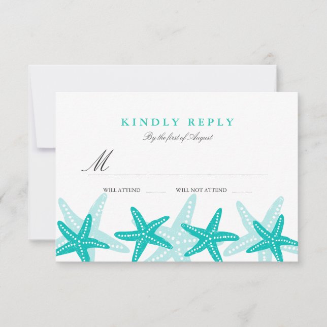 Osa av Teal Starfish Beach Wedding (Framsida)
