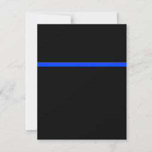 Osa av Thin Blue Line-polishändelse Kort