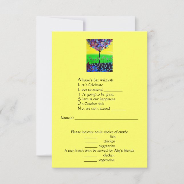 OSA Bat mitzvah-Allison Kort (Framsida)