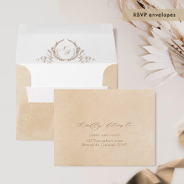 OSA Beige Watercolor w/ Returadress Vapensköld