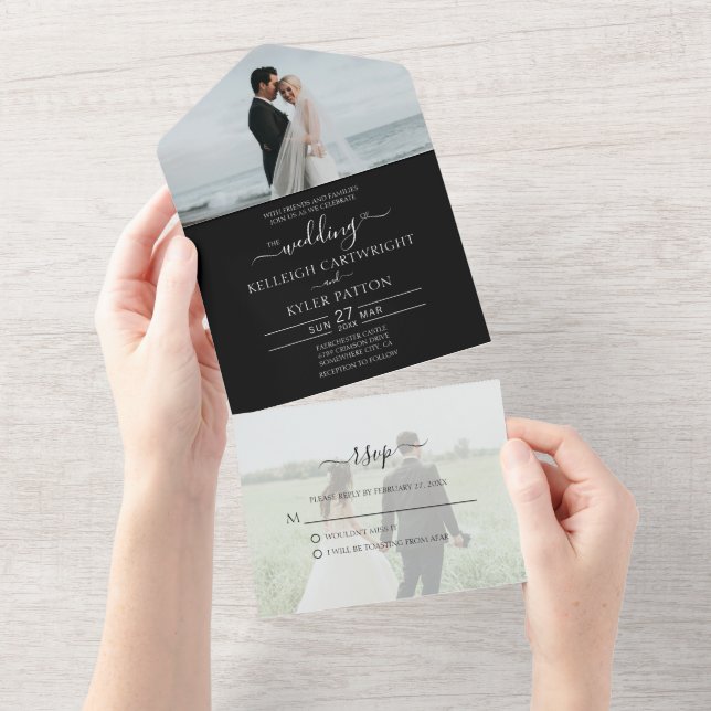 OSA Black 2 Photo All in One Wedding Call (Avrivbar del)