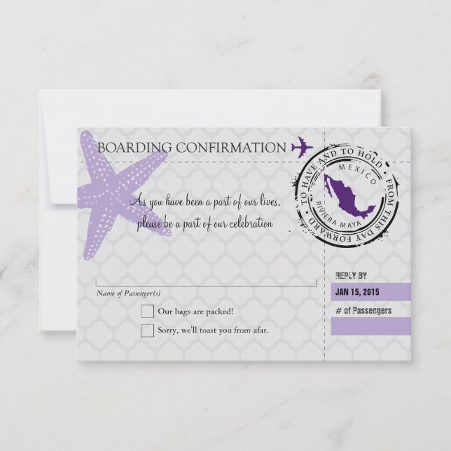 OSA Boarding Pass to Mexico (Framsida)