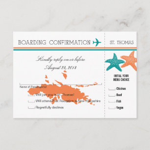 OSA Boarding Pass to St. Thomas Kort