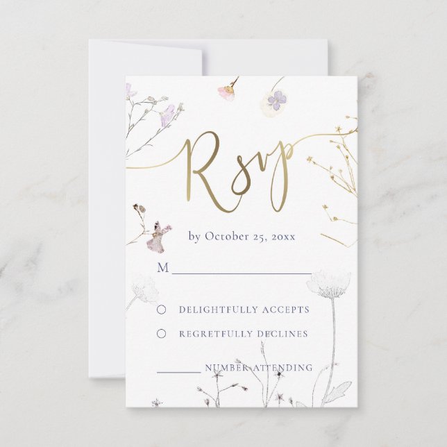 osa bröllop kort (Framsida)