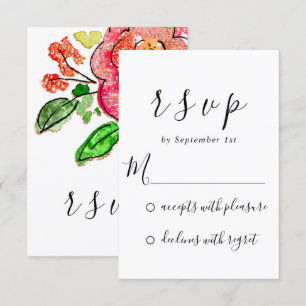 OSA Bröllop Möhippa Sweet16:e Blommigten Kort