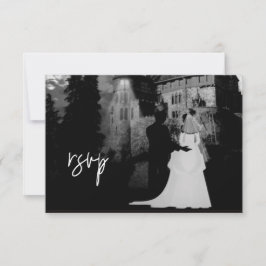 OSA Bröllop oktober Halloween Mansion Kort