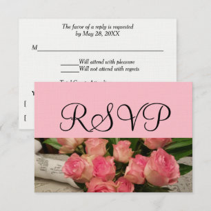OSA Bröllop Rosa ros Bouquet Silver
