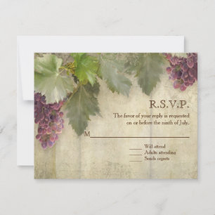 OSA Elegant Rustic Vineyard Winery Bröllop Kort