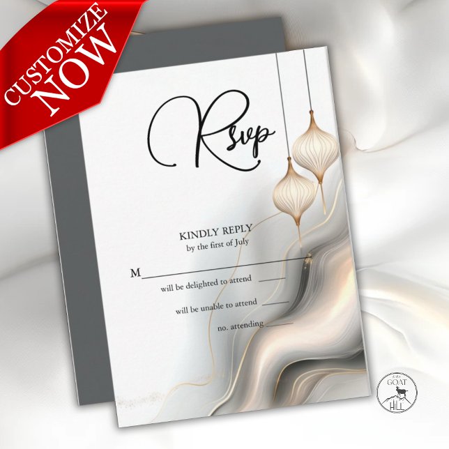 OSA Exotic Guld Charcol Arabian Flair Kort (Skapare uppladdad)