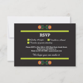 OSA Fiesta Mexican Print Card Bröllopsfest