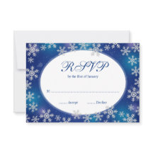 Osa för Bright Snöflingor Blue White Winter