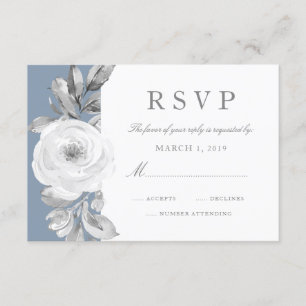 OSA för diamantbröllop för dammiga blåttgrått