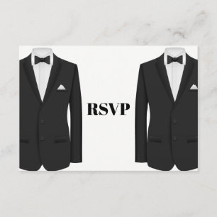 Osa för Gay Tuxedo-bröllop Kort