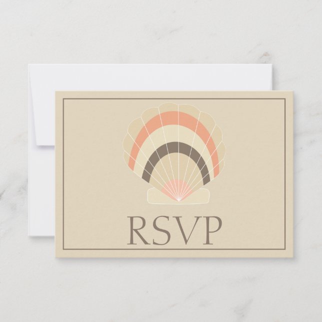 Osa för Loving Seashell Response Kort (Framsida)