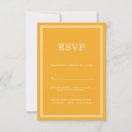 Osa för modern Gult - minimalism Kort