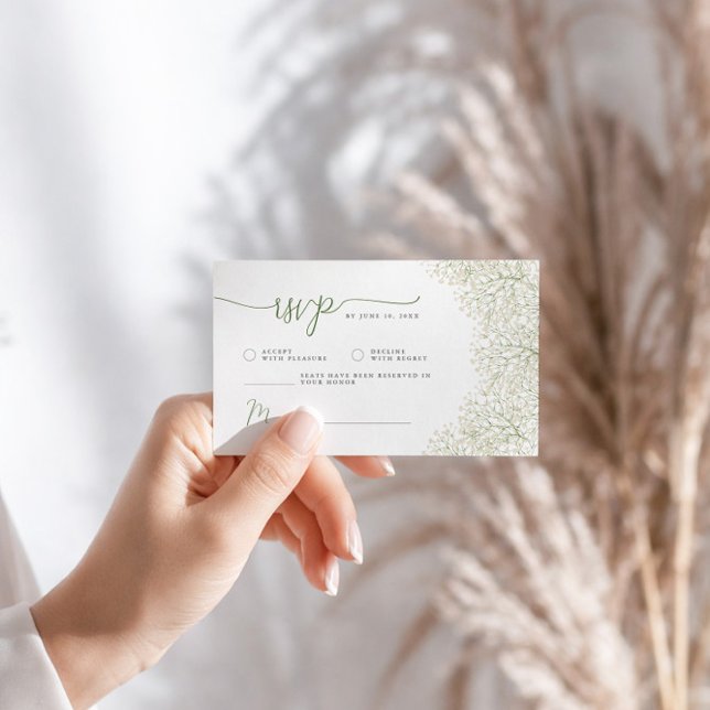 OSA för Möhippa av andningsminimalistisk Blommigt  Tilläggskort (Skapare uppladdad)