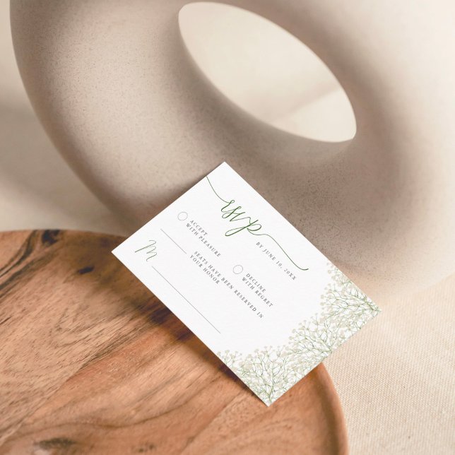 OSA för Möhippa av andningsminimalistisk Blommigt  Tilläggskort (Skapare uppladdad)