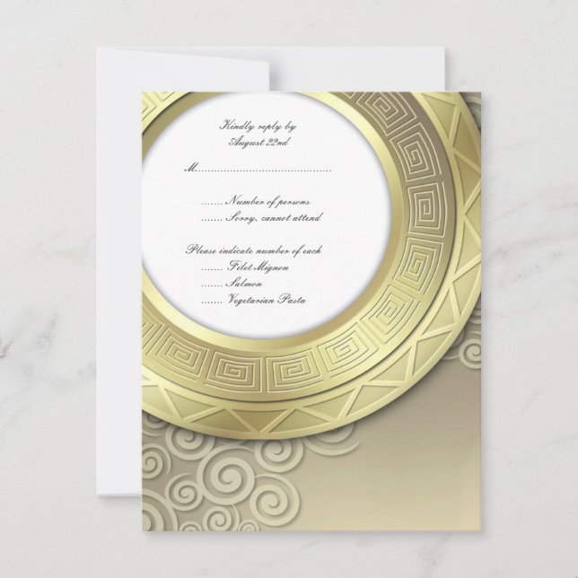 OSA för mottagning/middagsinbjudan (Framsida)