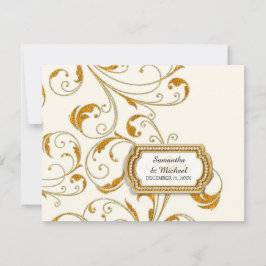 OSA Glam Old Hollywood Reisy Tie-händelse Kort