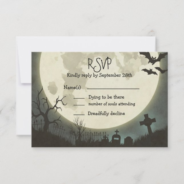 OSA Halloween bröllop med fullt och kyrkogård (Framsida)