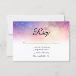 OSA kort av rosa och blå moln