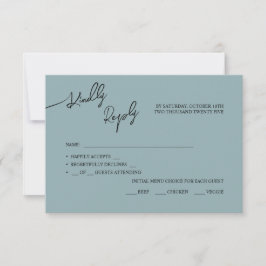 OSA kort Boho-chic bröllop, pastel färg.