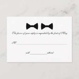 OSA kort "Dubbla Bow Ties"