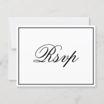 OSA kort elegant Script